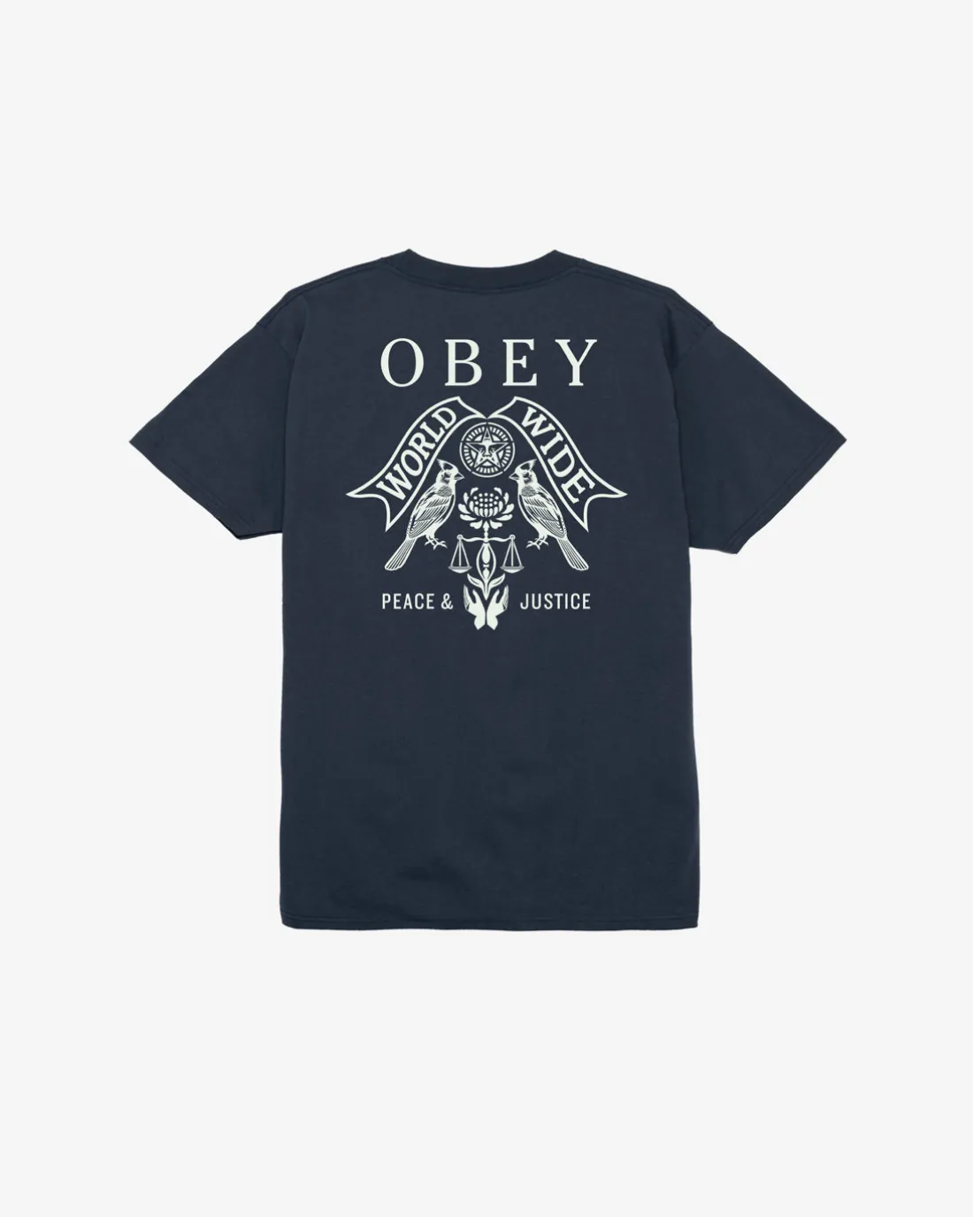 BIRDS OF JUSTICE CLASSIC T-SHIRT*OBEY Clothing Best