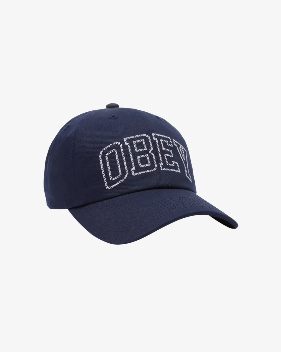 COLLEGIATE STRAP BACK HAT*OBEY Clothing New