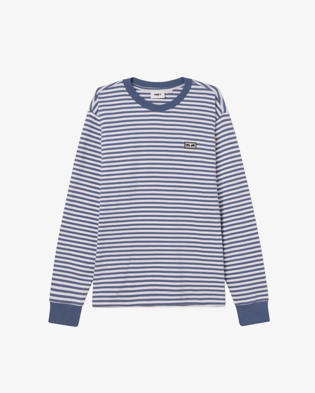 EST. WORKS EYES LS STRIPE*OBEY Clothing Discount