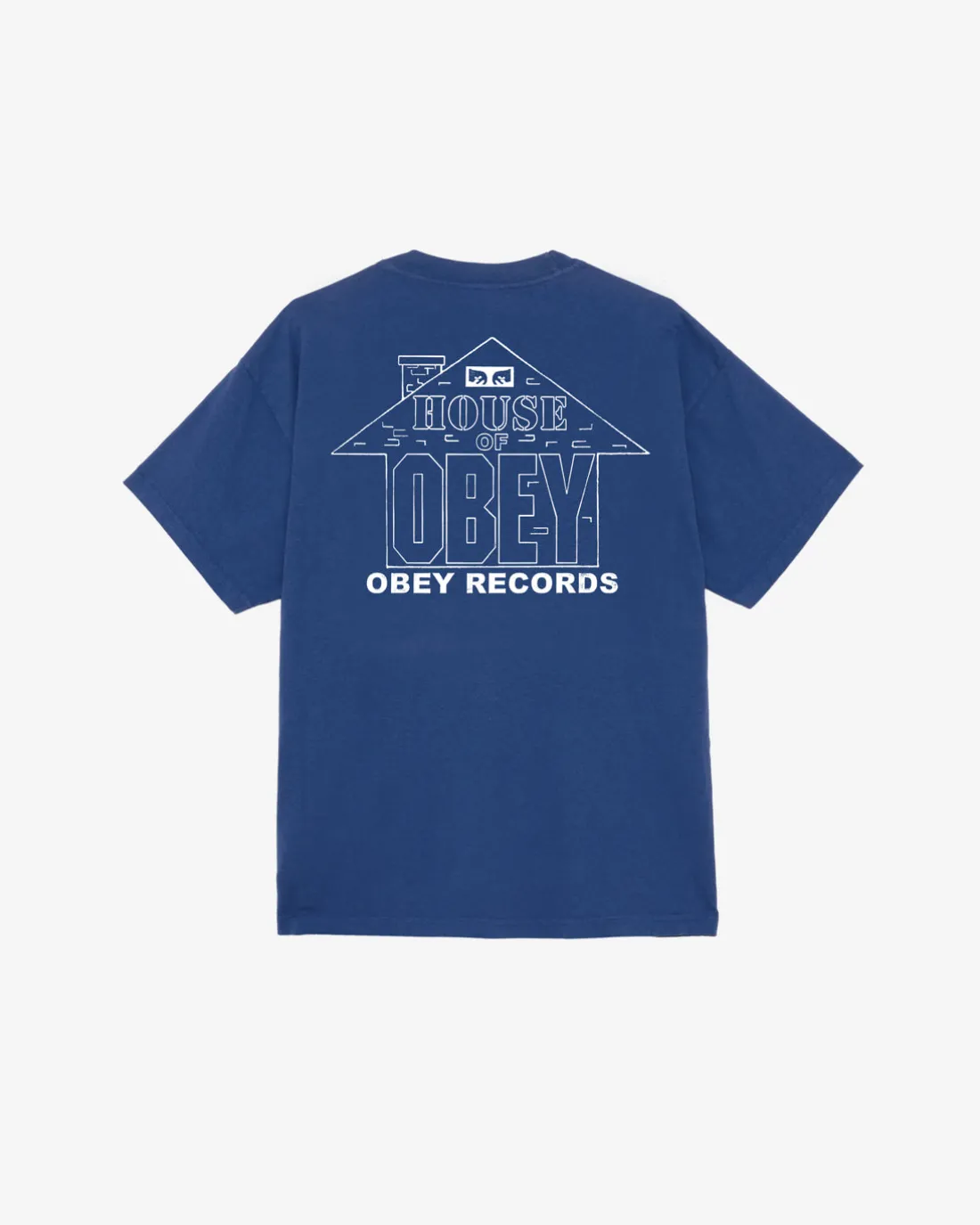 HOUSE OF OBEY RECORDS HEAVYWEIGHT T-SHIRT*OBEY Clothing Outlet