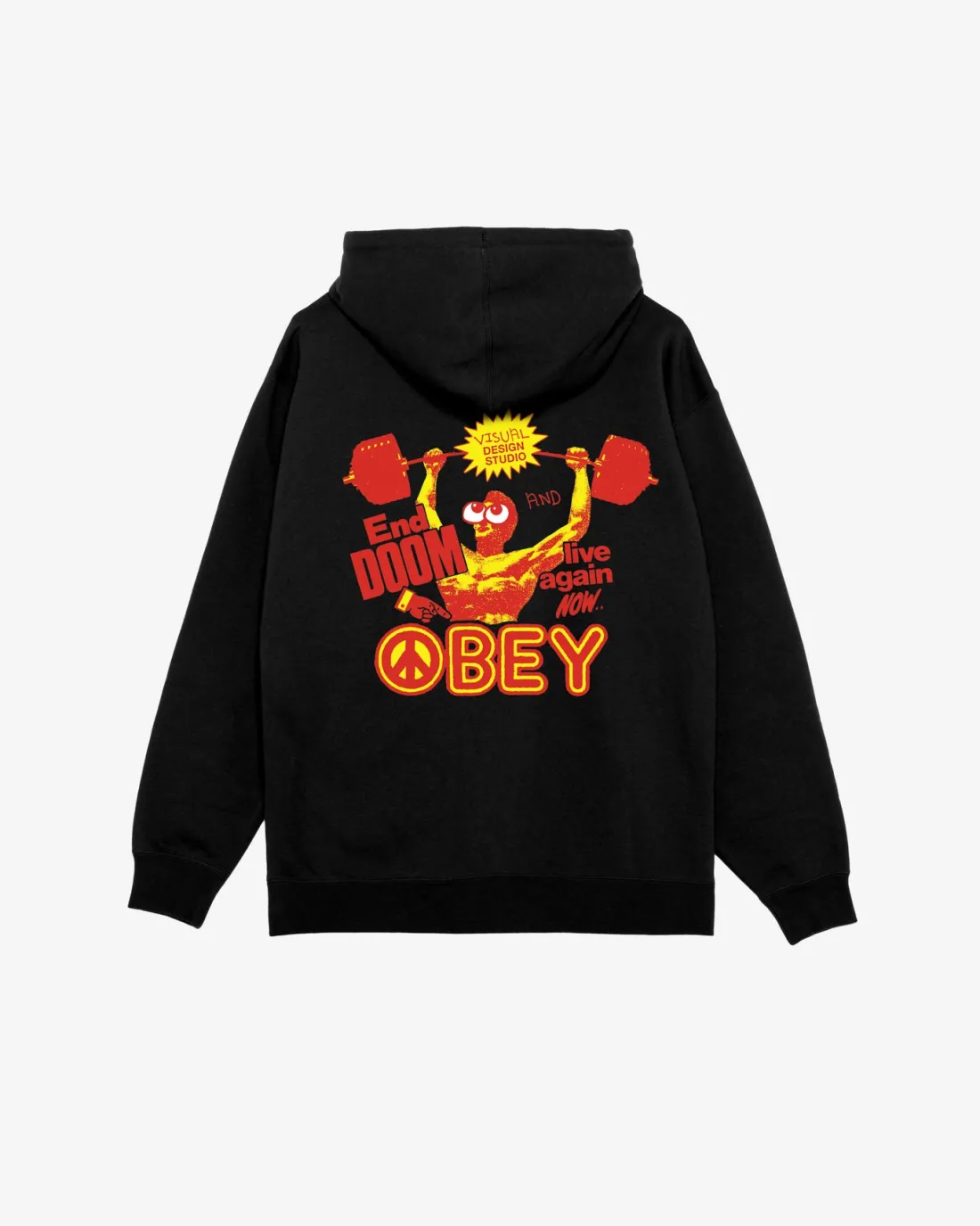 LIVE AGAIN NOW PREMIUM PULLOVER*OBEY Clothing Hot