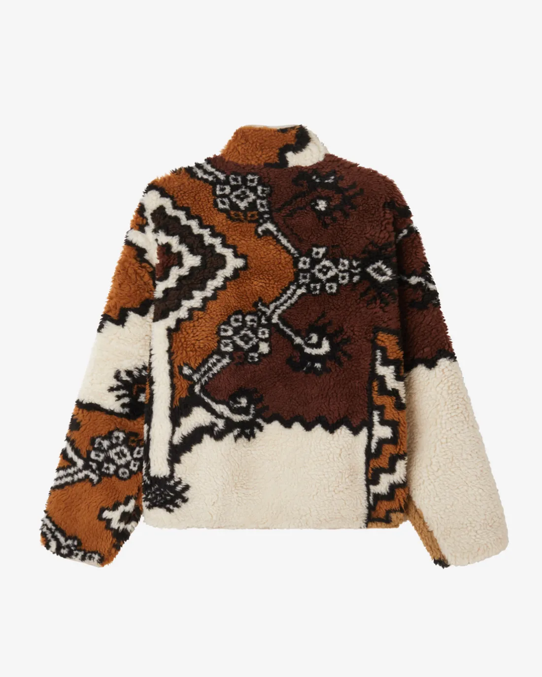 MOROCCAN RUG SHERPA JACKET*OBEY Clothing New