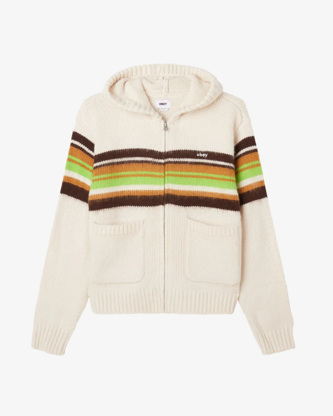 MYERS ZIP SWEATER*OBEY Clothing Clearance