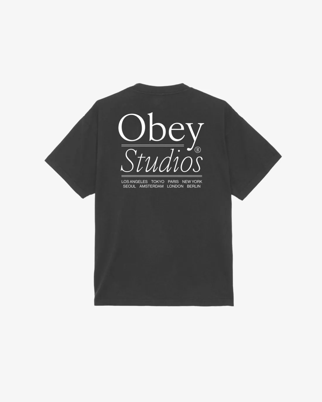 OBEY STUDIOS HEAVYWEIGHT T-SHIRT*OBEY Clothing Sale