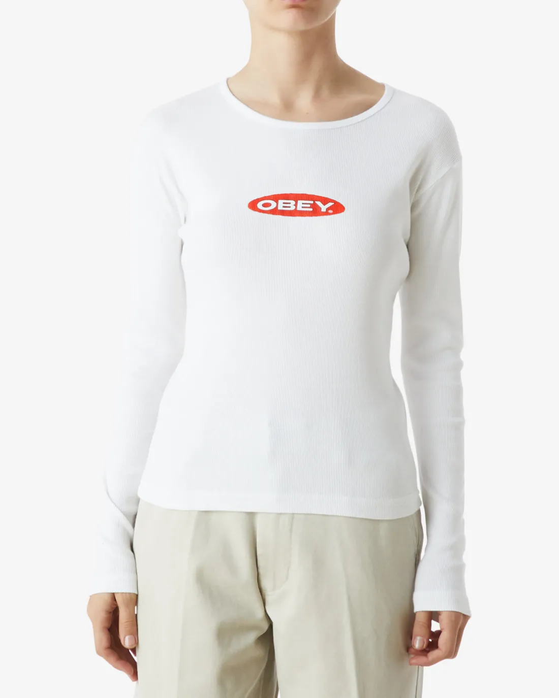 OVAL LS EMILY T-SHIRT*OBEY Clothing Outlet