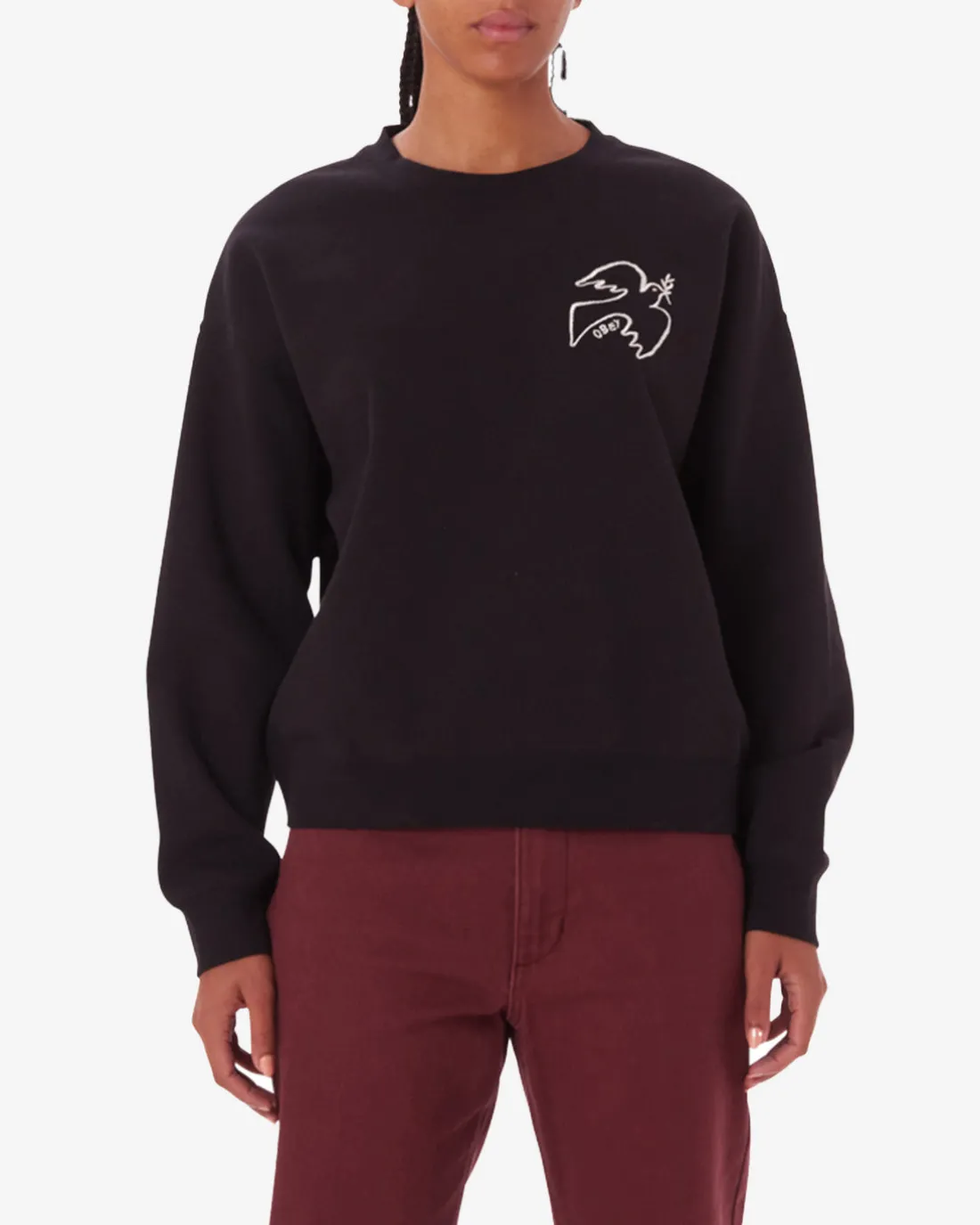 PEACE DOVE CREWNECK*OBEY Clothing Outlet