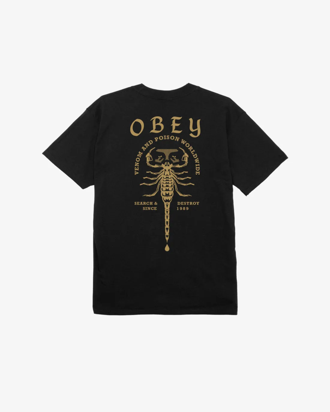 SCORPION CLASSIC T-SHIRT*OBEY Clothing Hot