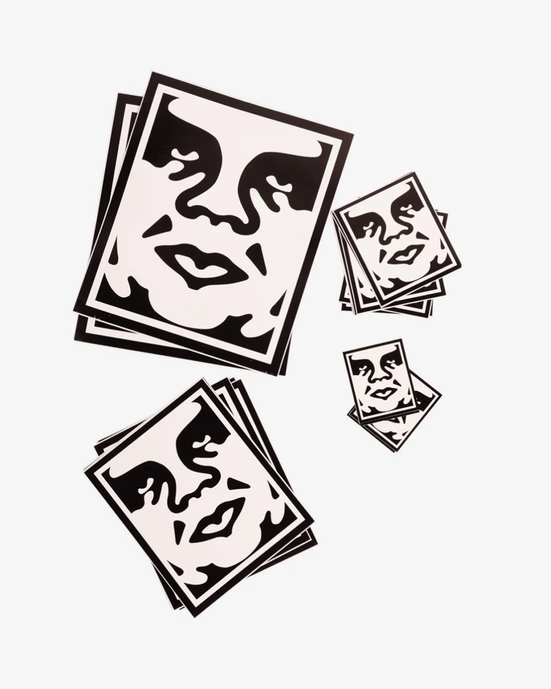 STICKER PACK II-ICON FACE*OBEY Clothing New