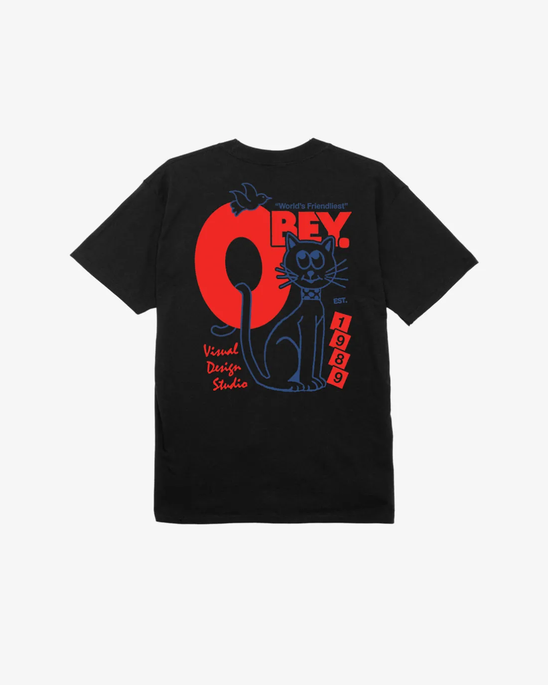 WORLDS FRIENDLIEST CLASSIC T-SHIRT*OBEY Clothing Flash Sale