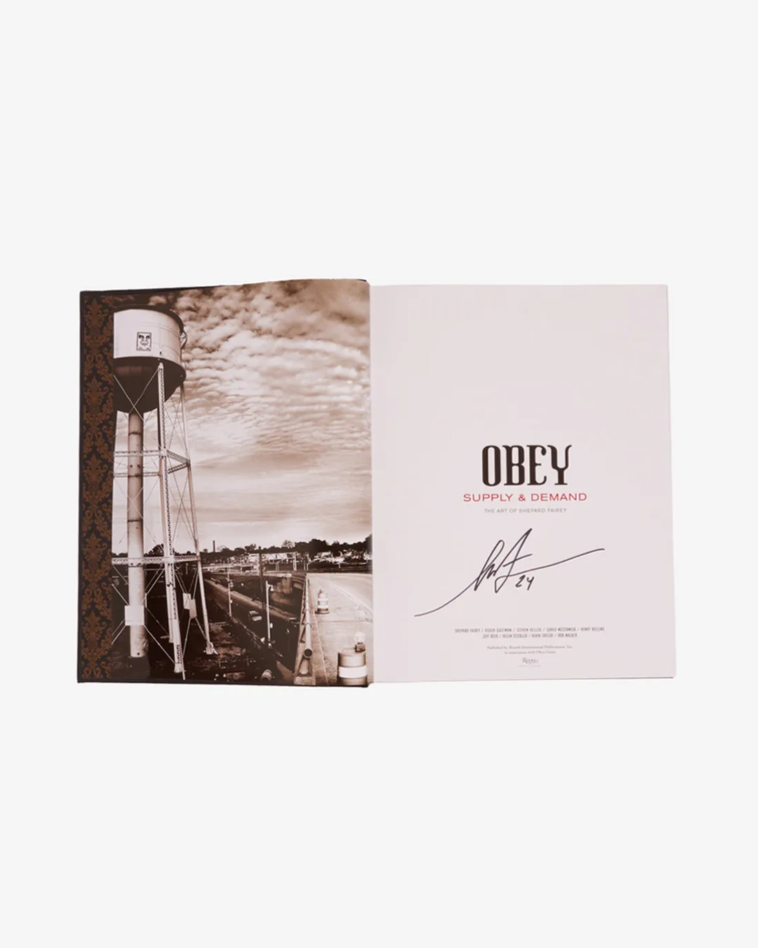 20 Year Edition Supply & Demand Book*OBEY Clothing Cheap